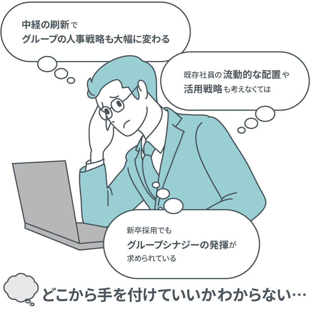 どこから手を付けていいかわからない…